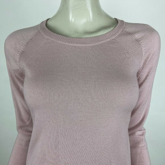 Lululemon Tied To You Sweater Long Sleeve Pink - Picture 5 of 8